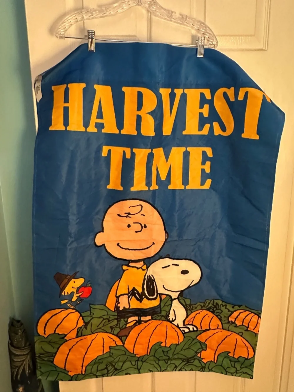 Peanuts/Charlie Brown & Snoopy Harvest/Fall House Flag/Banner 2014